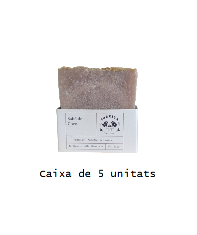 Caixa de sabons de coco (5 u.)