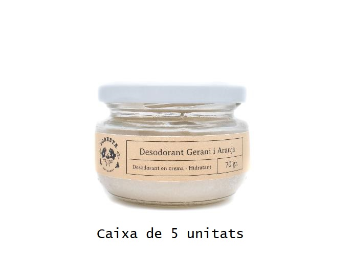 Caixa de desodorants en crema (5 u.)