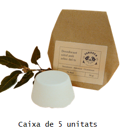 Caixa de desodorants sòlids (5 u.)